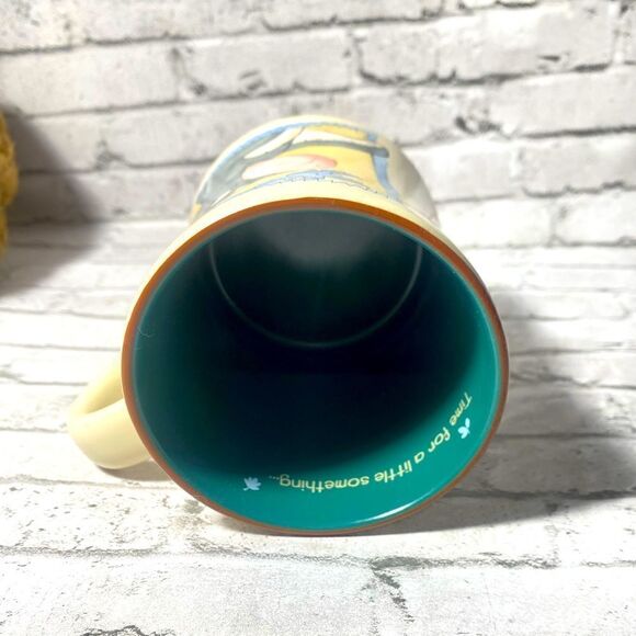 Disney Eeyore & Bluebird Mug Time For a Little Something 16 Oz Winnie The Pooh - Picture 3 of 6